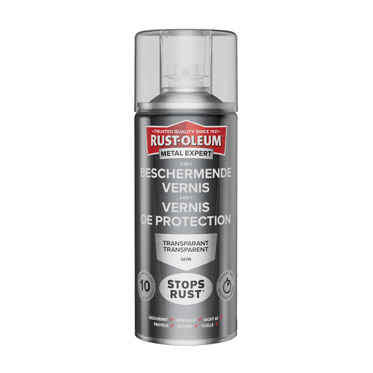 Rust-Oleum 1071380 – Schutzlack – 400 ml transparent | 1 Stk