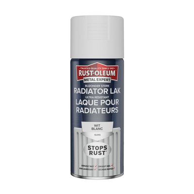Rust-Oleum 1071387 – Heizkörperfarbe – hg – weiß – 400 ml | 1 Stk