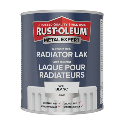 Rust-Oleum 1071388 – Heizkörperfarbe – hg – weiß – 750 ml | 1 Stk
