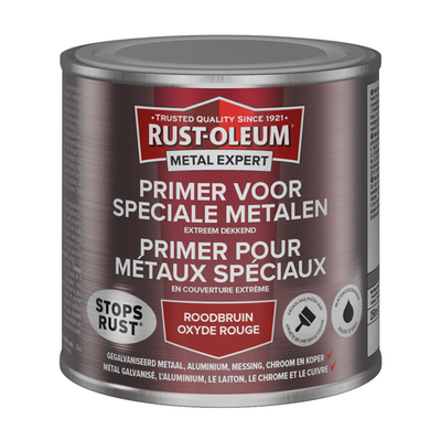 Rust-Oleum 1071317 – Grundierung für Spezialmetalle, 250 ml, Metallexperte | 1 Stk