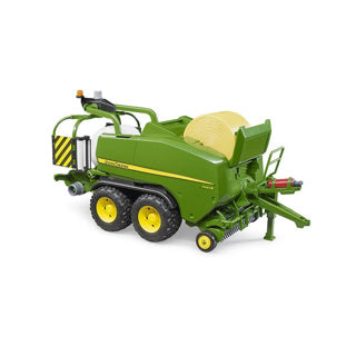 Bruder John Deere C441 Round Bal Press und Wrapper -Maschine