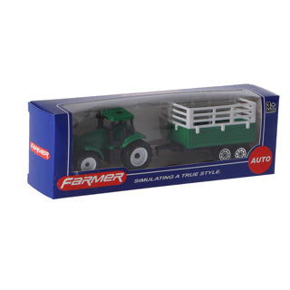 Andere Marken -Traktor mit Trailer Assorti