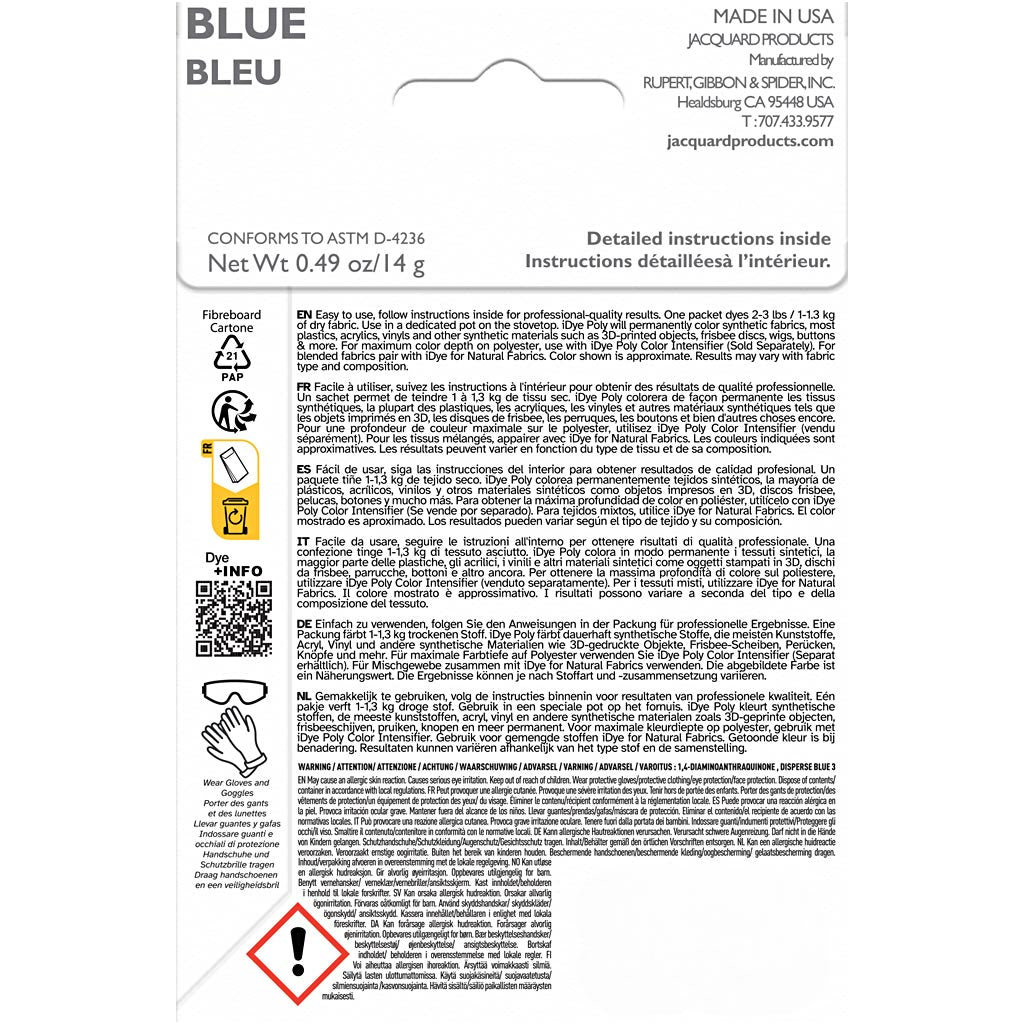 Idye Poly, Blau, 14 Gr 1 Box