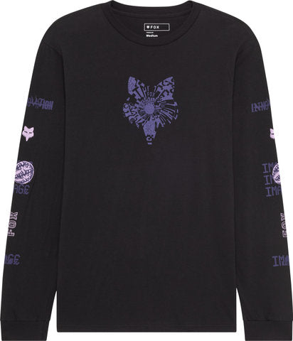 Fox Head Image Phantom Premium Tee L S T-Shirt