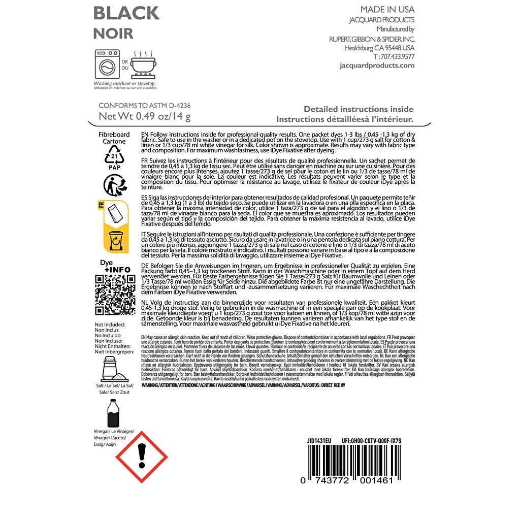 Https: www.cchobby.nl idye-for-natural-fabrics-black-14-gr-1-box