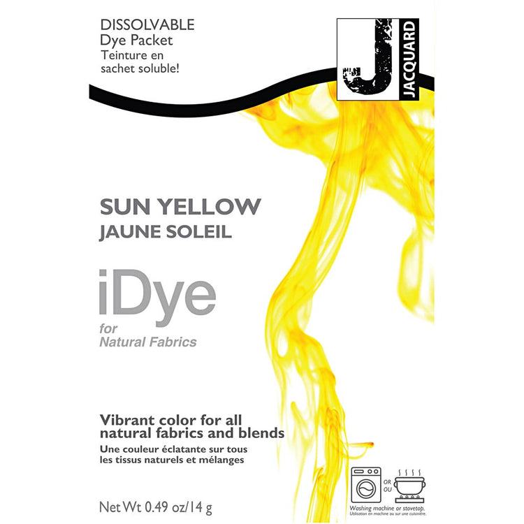 Idye für natürliche Stoffe, Sonne gelb, 14 Gr 1 Box