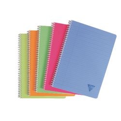 Spiralnotizbücher Linicolor Clairfontaine 3328146 A4, sortiert, liniert