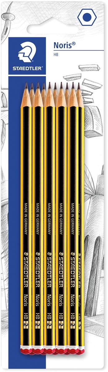 Staedtler Graphitstift Noris HB | Blister mit 10 Stück