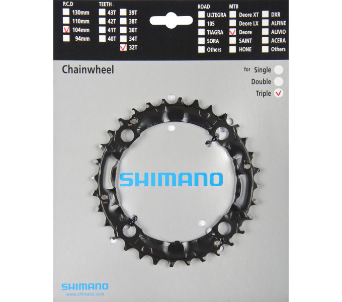 Shimano - Kette Top 44T Deore FC -M480 - Schwarz