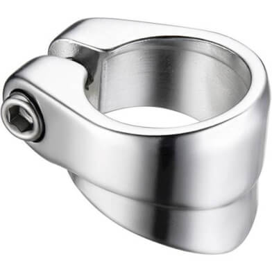 Gewerkschaftssitzstiftklemme 31,8 mm Kragen Silber