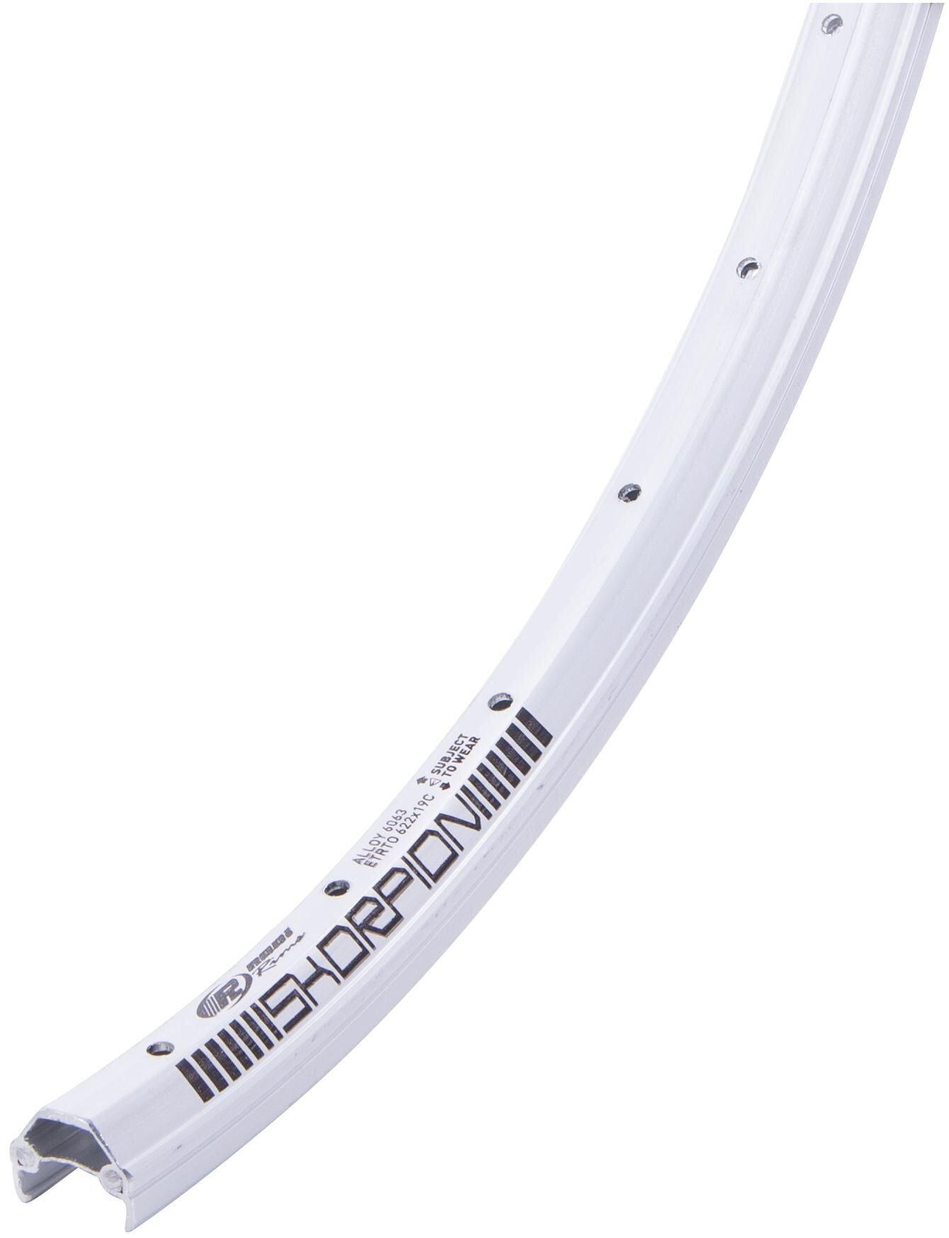 Rodi-Radfahren Rodi Velg Skorpion Rodi Rim Skorpion Alu DV 19-622 36H SIL.