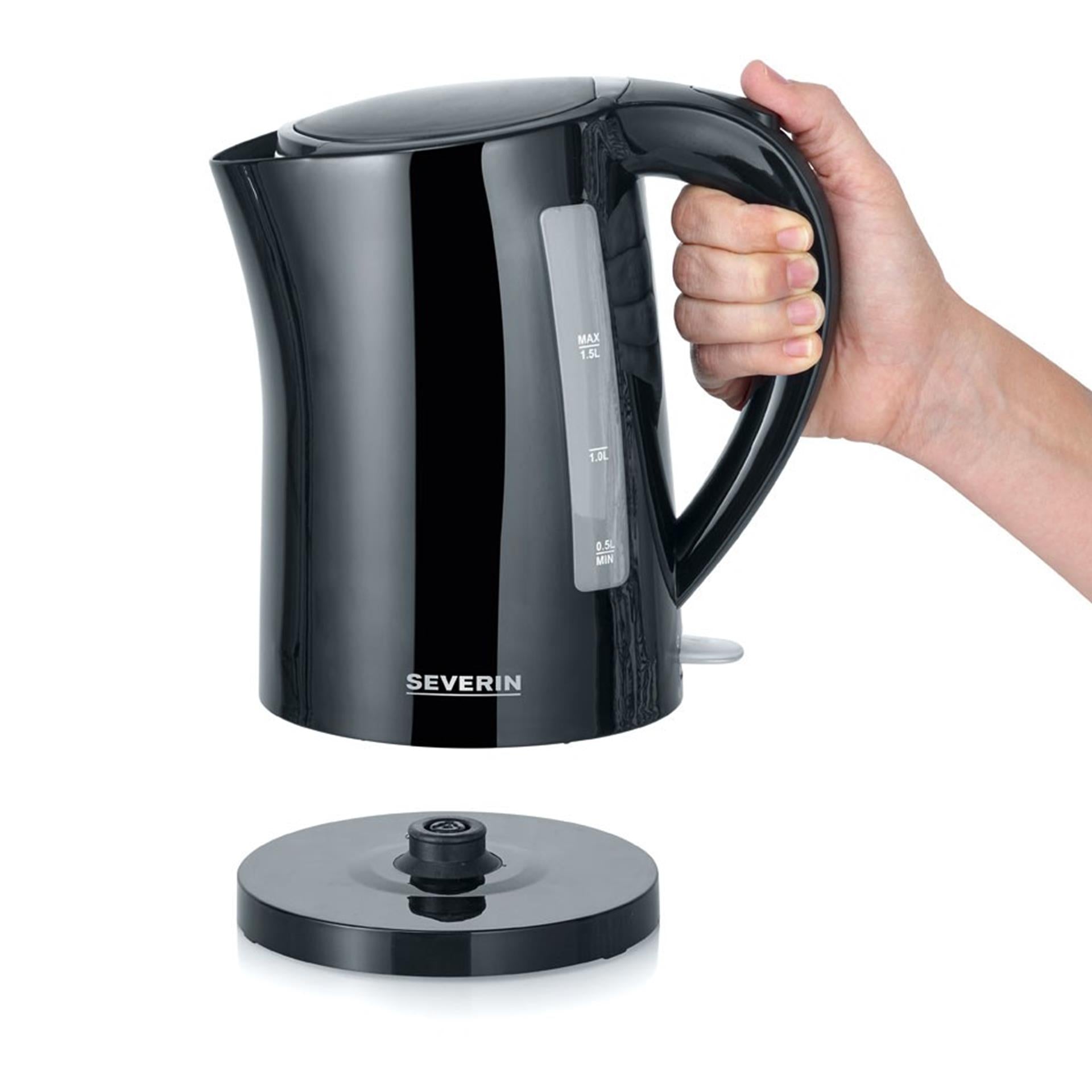Severin Kessel 2200W 1,5 L Schwarze Weltmeister 3498