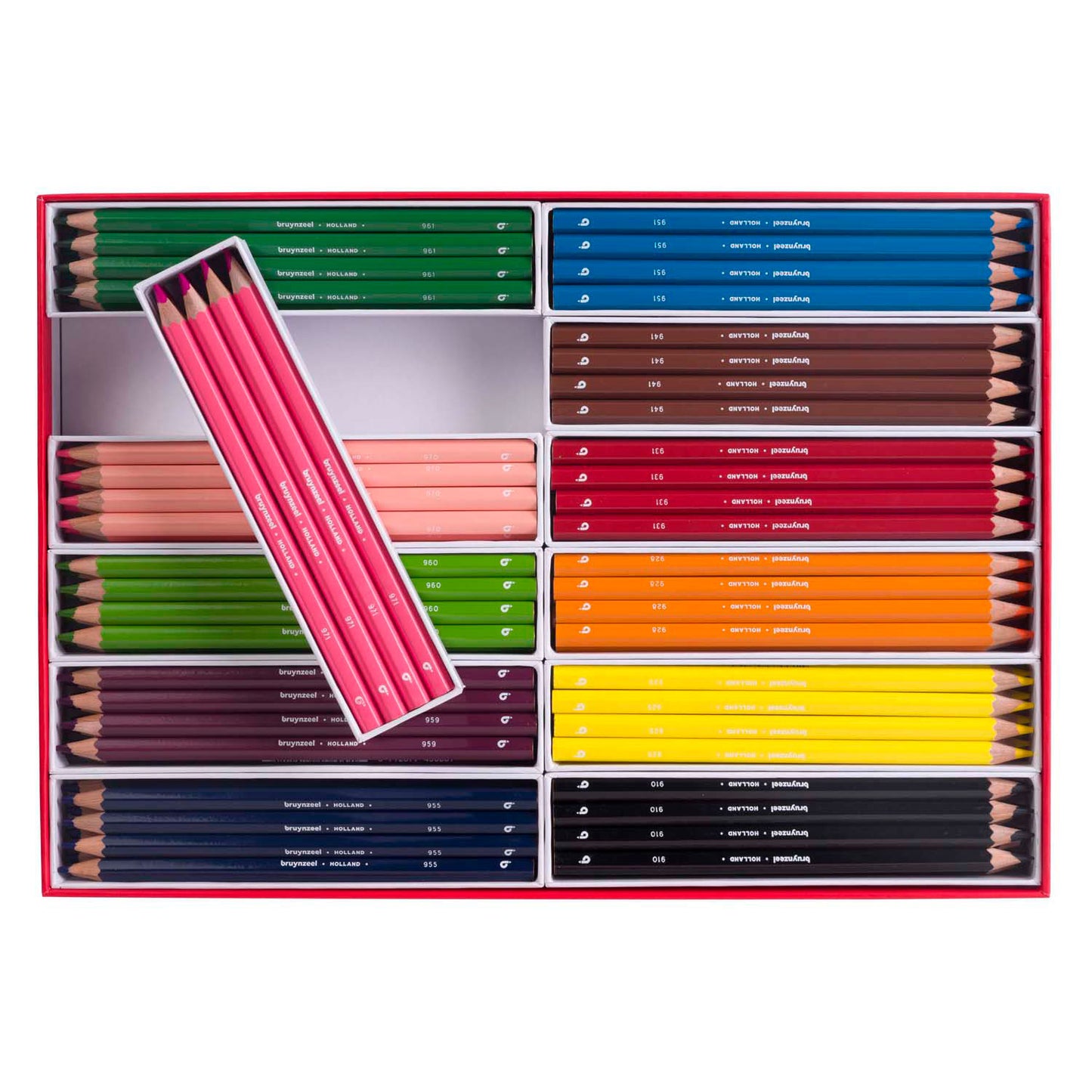 Bruynzeel Megafarbene Bleistiftset, 12x12 Farben