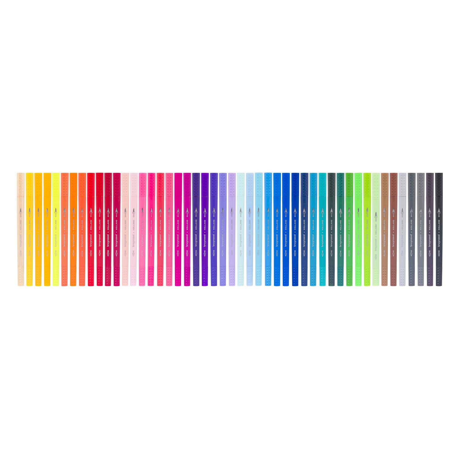 Bruynzeel Kreatives Fineliner Pinsel Pinsel Set 48 Farben