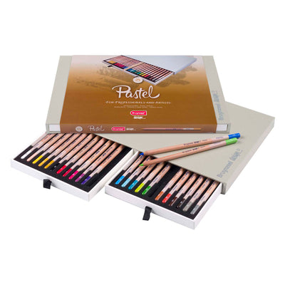 Bruynzeel Design Pastell Bleistiftbox, 24 Farben