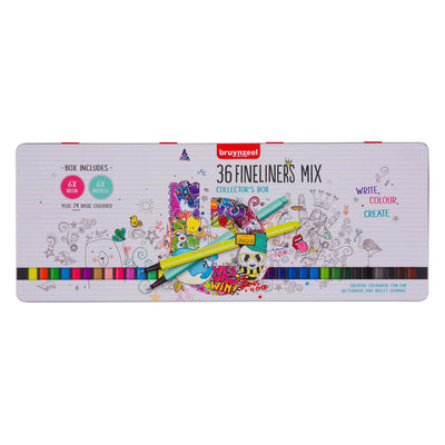 Bruynzeel Fineliner Set 36 Farben