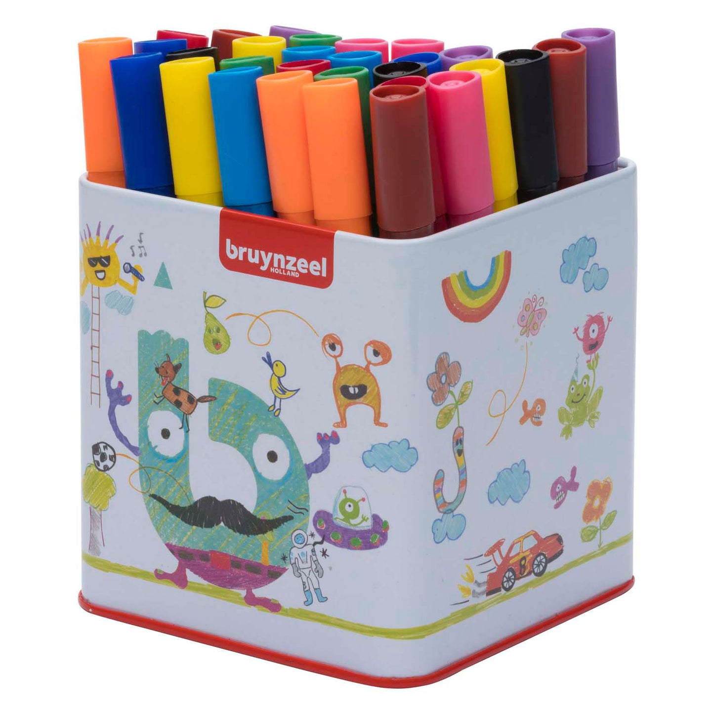 Bruynzeel Triple Felts Tig mit 50 Farben