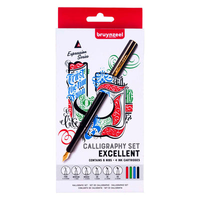 Bruynzeel Kalligraphie 14-teilig Set