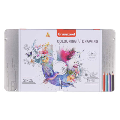Bruynzeel Farbe und Zeichensatz 70DLG.