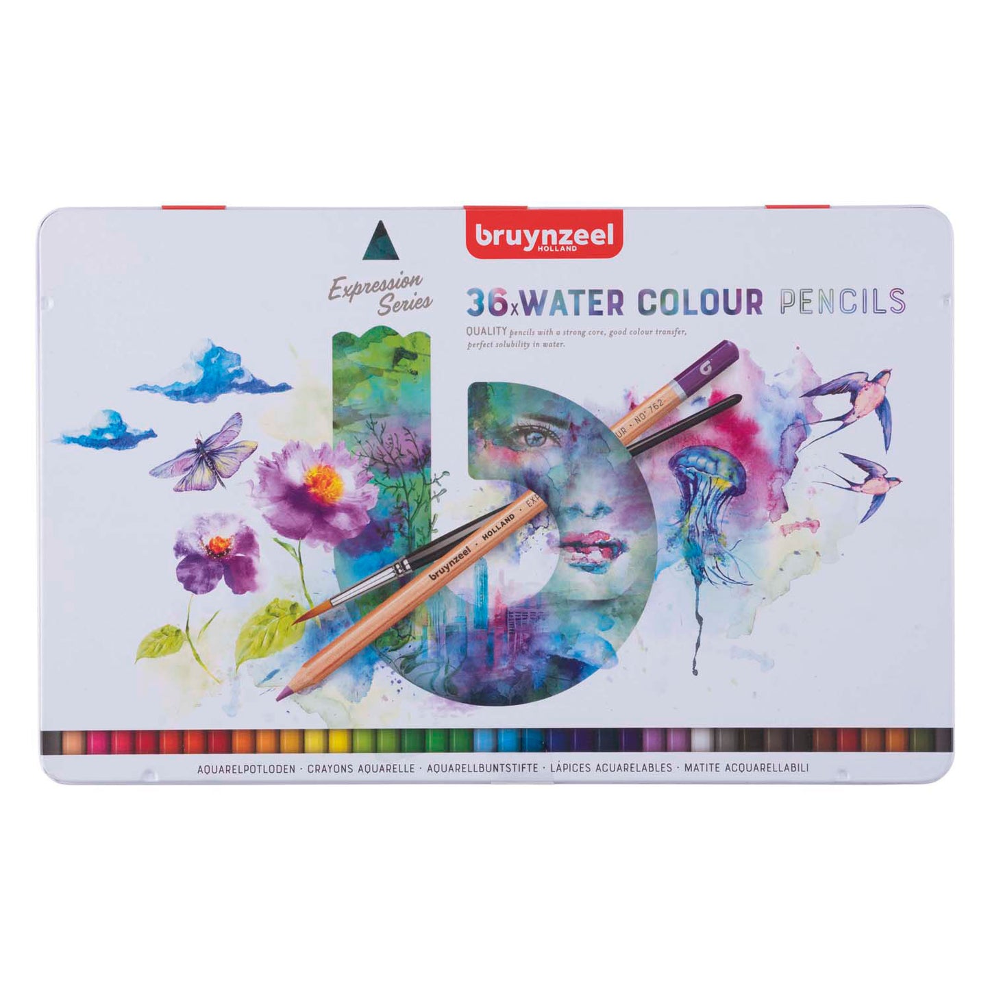 Bruynzeel Expression Aquarel Stifte Blik 36