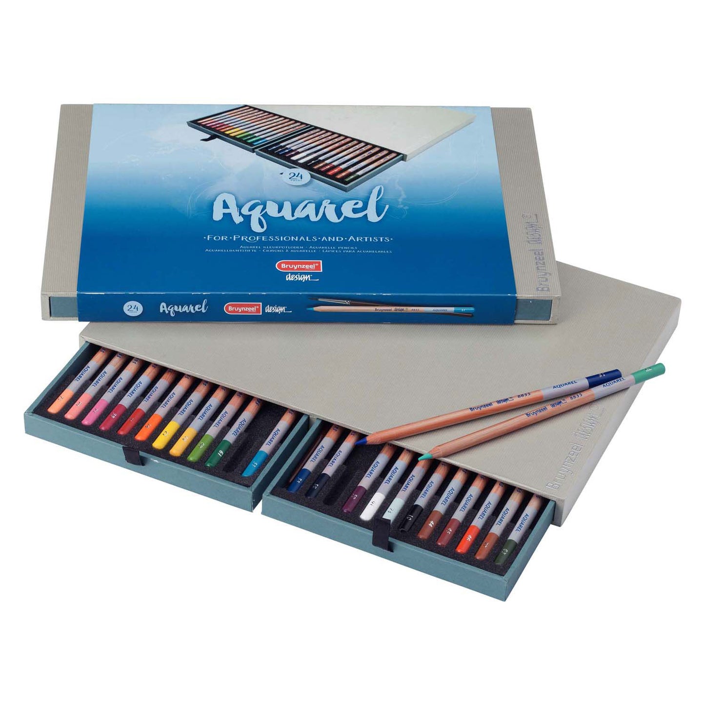 Bruynzeel Aquarel Stifte Box 24