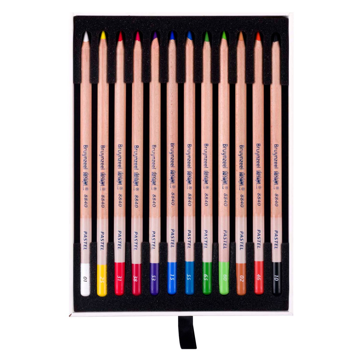 Bruynzeel Design Pastell Bleistiftbox, 12 Farben