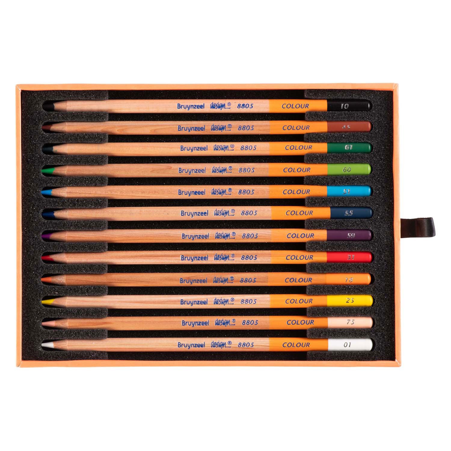 Bruynzeel Farbbox 12 farbige Stifte