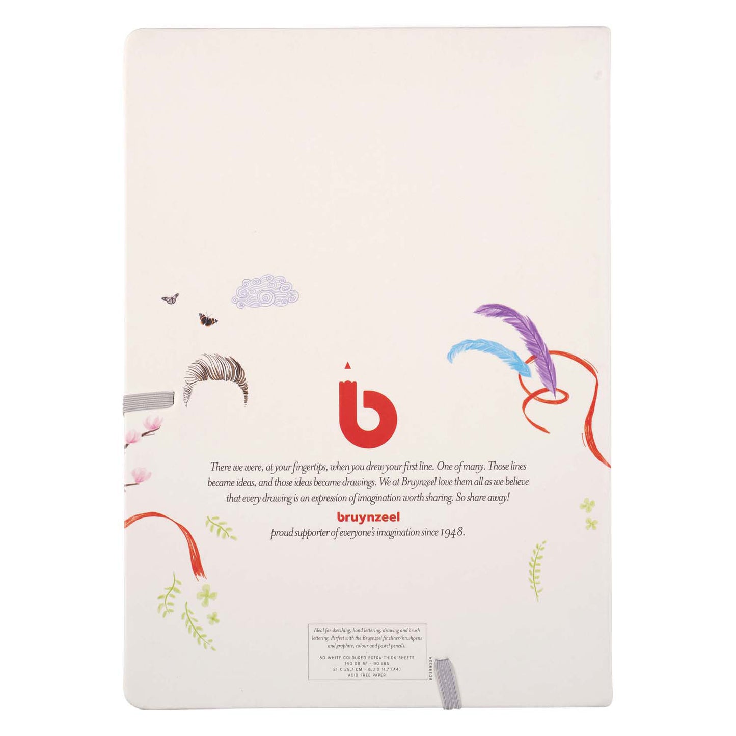Bruynzeel Creatives Sketch Notebook A4 140 g M 8 Felling