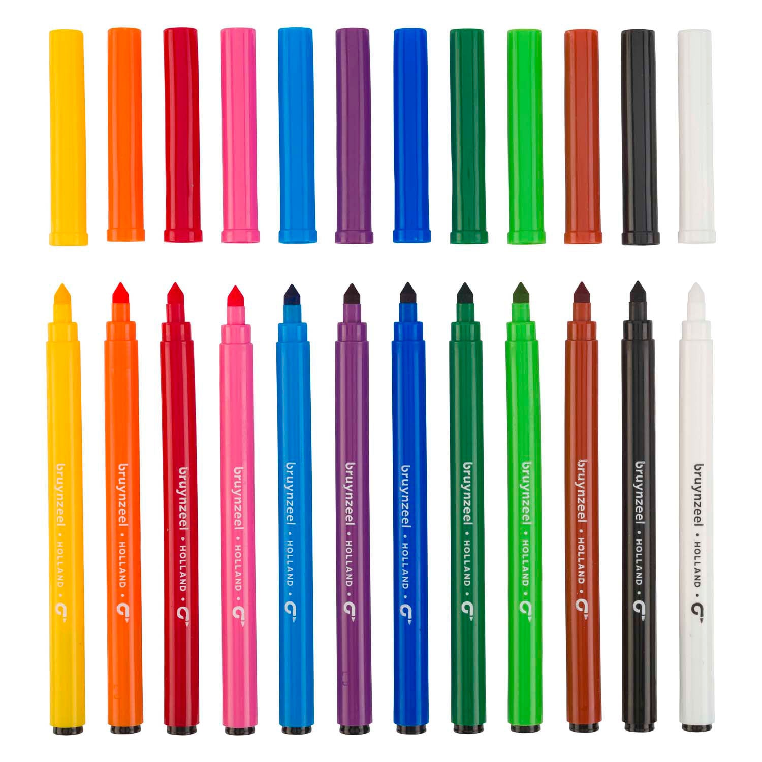 Bruynzeel Super Point Feltetet, 12 Farben