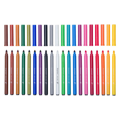 Bruynzeel Kids Super Point Filz -Tip -Stifte Set, 20 Farben