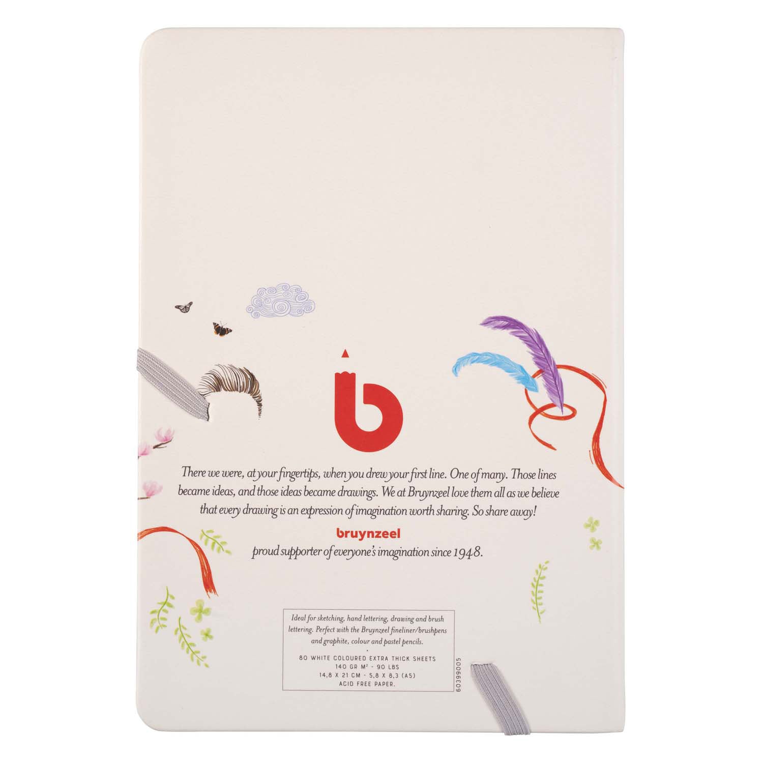 Bruynzeel Creatives Sketch Notebook A5 140 g M 8 Felling