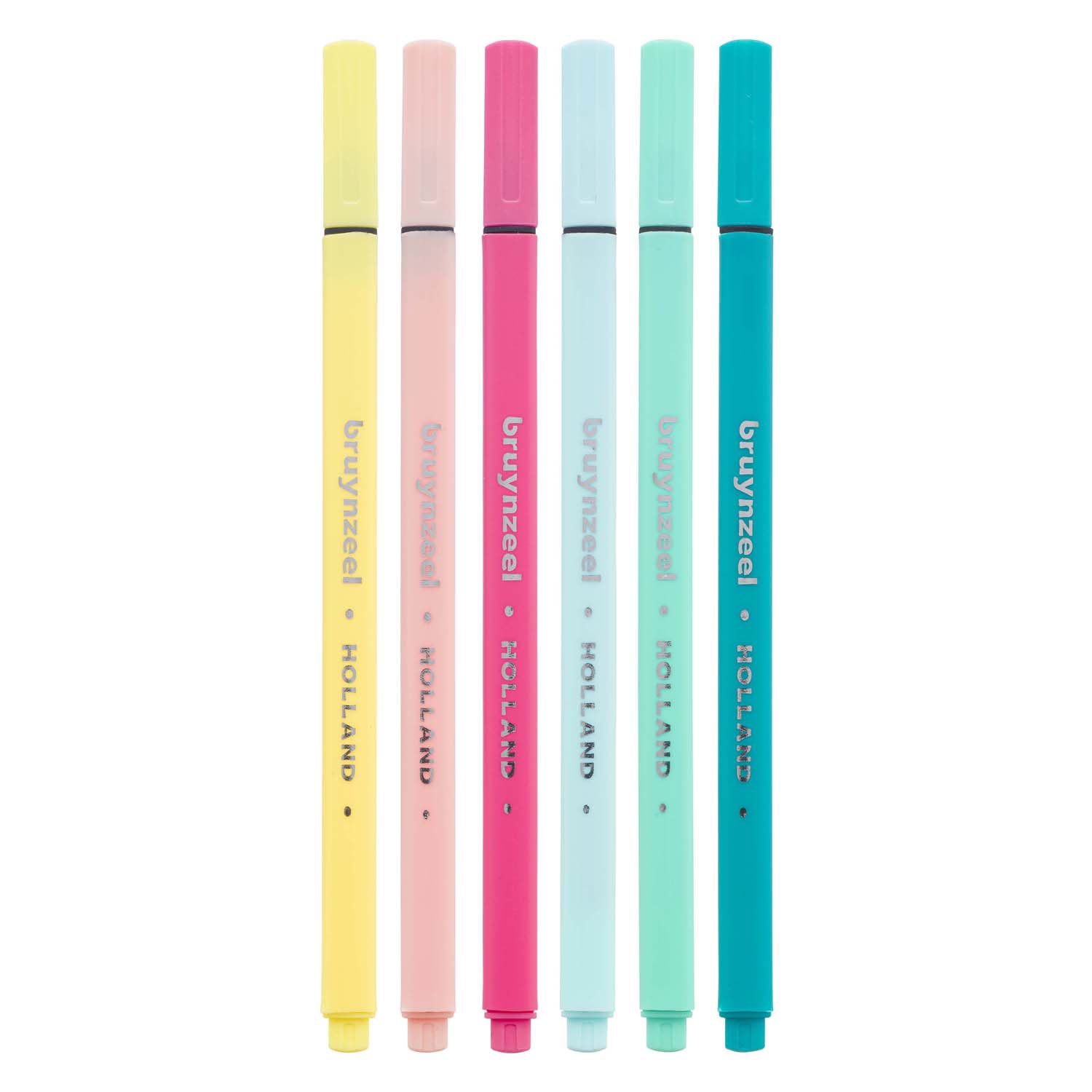 Bruynzeel Fineliner setze Licht 6 Farben