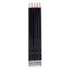 Bruynzeel Graphit -Bleistift -Set, 5 HB -Stifte mit Gummi