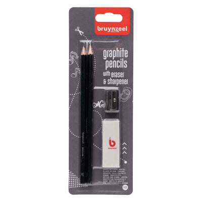 Bruynzeel -Graphit -Bleistift -Set, 4dlg.