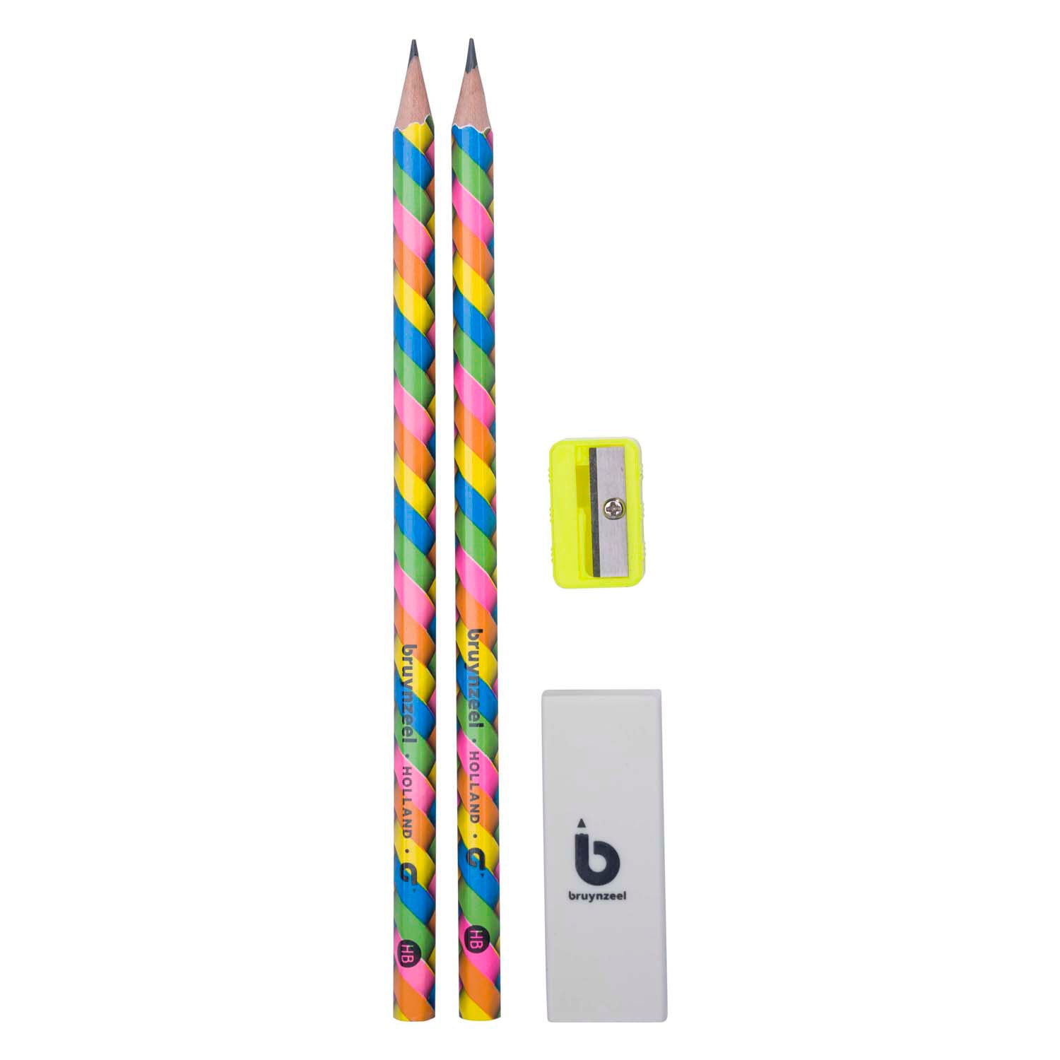 Bruynzeel Graphit Bleistift Set Neon