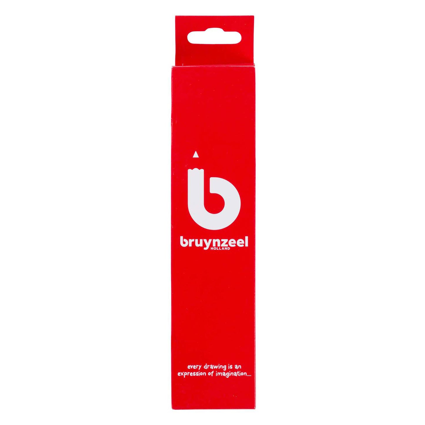 Bruynzeel HB Schwarz-Rot und Gummi-Graphitstift