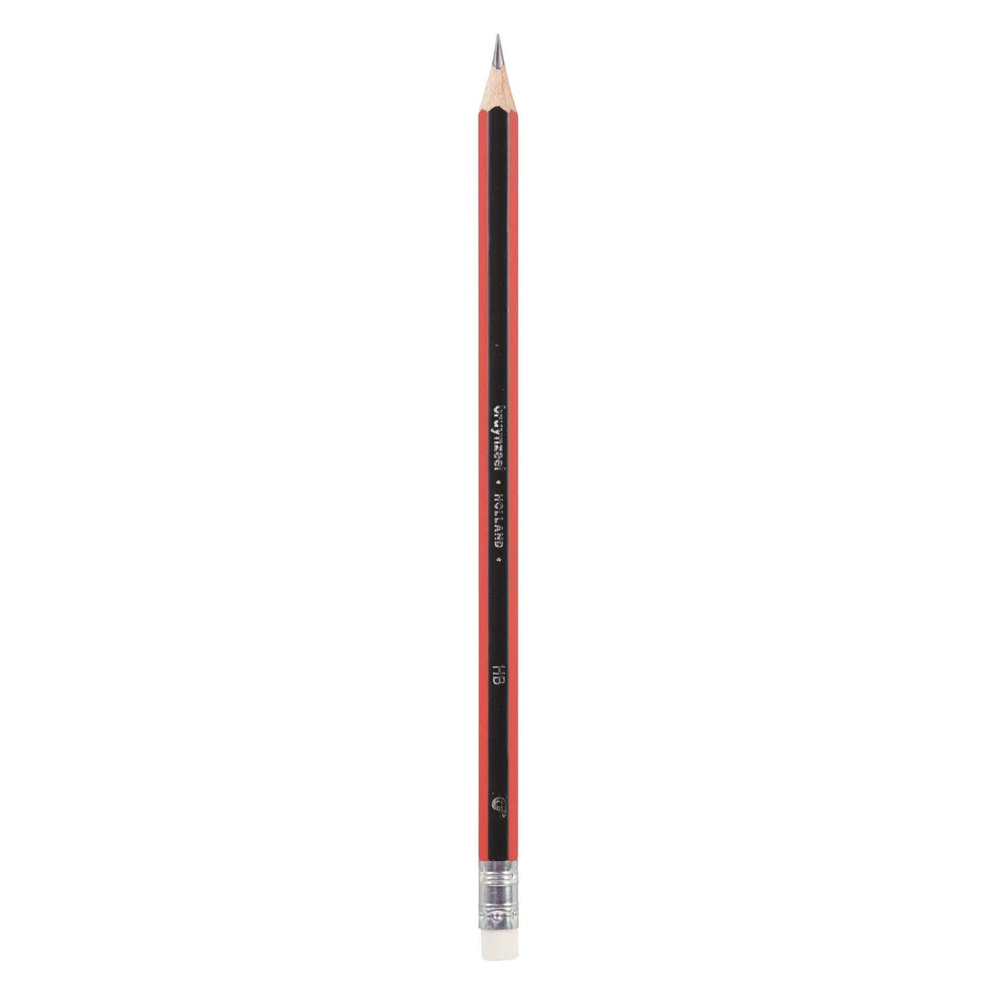 Bruynzeel HB Schwarz-Rot und Gummi-Graphitstift