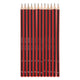 Bruynzeel Hb Graphitstift schwarz rot