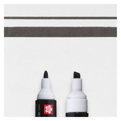 Sakura Permapaque Double Point Black