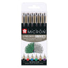 Sakura Pigma Micron 01 Beutel mit 6 Grundfarben