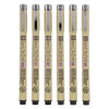 Sakura Pigma Micron 01 Beutel mit 6 Grundfarben