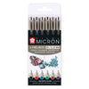 Sakura Pigma Micron 05 Tasche mit 6 Grundfarben