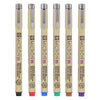 Sakura Pigma Micron 05 Tasche mit 6 Grundfarben