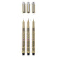 Sakura Pigma Micron Endui 3 Fineliner schwarz 08-10-12 breit