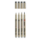 Sakura Pigma Micron Fineliner Set, 4 Größen, hellkühlendes Grau - afbeelding 1