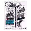 Sakura Pigma Micron Black Edition Set und kostenlose Pole, 10st