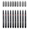 Sakura Pigma Micron Black Edition Set und kostenlose Pole, 10st