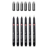 Sakura Pigma Micron Black Edition Set und kostenlose Pole, 6st