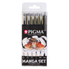 Sakura einzigartige Mangasammlung von 6 Pigma Micron