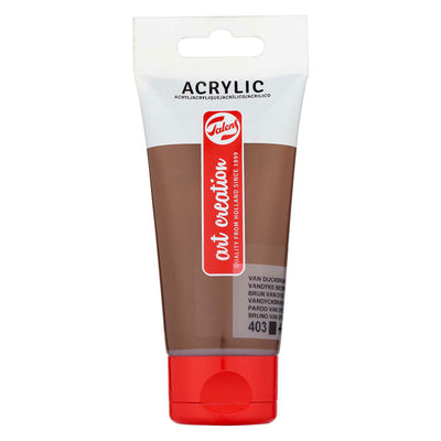 TALENS Art Creation Acryl -Lackrohr 75ml Van Dijckbruin 403